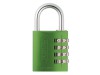 Abus 145/40 Green Combination Aluminium Padlock 49531