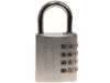 Abus 145/40 Silver Combination Aluminium Padlock 49543