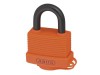 Abus 70AL/45 Orange Aluminium Padlock  Keyed Alike 6401