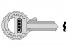 Abus 65/20 New Profile Key Blank