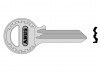 Abus 65/50+60 New Key Blank