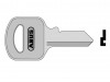 Abus 55/30 Key Blank