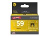 Arrow Insulated Staples (300) 8x8mm - Black