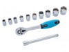 B/S Socket Set 11Pce 3/8Sd