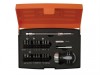 Bahco Stubby Ratchet Screwdriver Set 22Pc