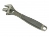 Bahco 9072P Black Ergonomic Adjustable Wrench Reversible Jaw 10in