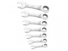 Britool Stubby Ratchet Spanner Set 7 Piece