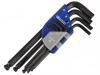 Britool Hex Key Set 9 Piece Long Arm Ball End Metric