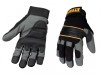 DeWalt Dpg33l Powertool Gel Gloves Blk/grey