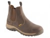 radial boot brown      size 10