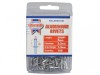 Faithfull Aluminium Rivets 3mm Short (Pack of 100)