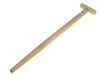 Faithfull Ash T Handle Straight Taper 28in