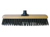 Faithfull black pvc platform broom 18in threaded