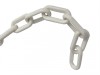 Faithfull Plastic Chain 8mm 12.5M White