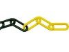 Faithfull Plastic Chain 8mm 12.5mm Yellow / Black 