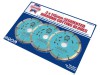 Faithfull Contract Diamond Blade Set 3 piece