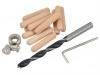 Faithfull Dowel Kit 10mm Drill & Points