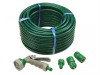 Faithfull PVC Reinforced Hose 30 Metre C/W 4 Fittings & Spray Gun