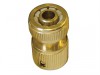 Faithfull Brass Female Hose Connector 1/2in