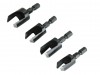 Faithfull Plug Cutter Set (4)