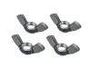Faithfull external building profile wing nuts (4)