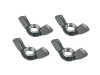 Faithfull external building profile wing nuts (4)