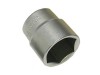 Faithfull Hexagon Socket Chrome Vanadium 22mm 1/2in Drive