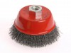 Faithfull Wire Cup Brush 75 x M14 x 2 Stainless Steel 0.30mm