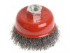 Faithfull Wire Cup Brush 60 x M14 x 2 0.30mm