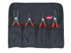 Knipex Circlip Pliers - Set of Four in a Roll 00 19 57 