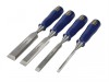 Irwin Marples M444 Blue Chip Bevel Edge Chisel - Set of 4