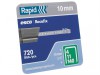 Rapid 140/10 Galvanised Staples Pack of 2000