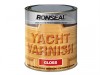 Ronseal Exterior Yacht Varnish Satin 2.5 Litre