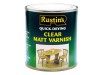 Quick Dry Coloured Varnish Matt 1 litre  clear