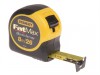 Stanley 8m/26ft FatMax Tape Measure 0-33-726