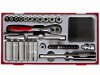 Teng TT1435 35 Piece Socket Set 4-13mm - 1/4in Drive