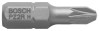 Bosch Screwdriver bit Extra-Hard PZ2R, 25 mm (Pack Of 25) 2607002517