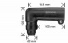 Bosch Angle drill head (Single) 1618580000