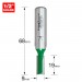 TREND C012BX1/2TC TWO FLUTE 9MM DIA X 19MM CUT       