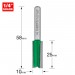 TREND C016CX1/4TC TWO FLUTE 10MM DIA X 25MM          