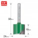 TREND C032CX1/4TC TWO FLUTE 24MM DIA X 19MM CUT