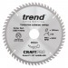 TREND CSB/19060 CRAFT SAW BLADE 190MM X 60T X 30MM 