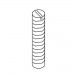 TREND WP-T4/051 THREADED PIN M5 X 25MM   T4        