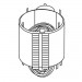 TREND WP-T4EL/022 FIELD COIL COMPLETE 115V  T4ELK    