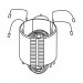 TREND WP-T4E/022 FIELD COIL COMPLETE 230V  T4EK     